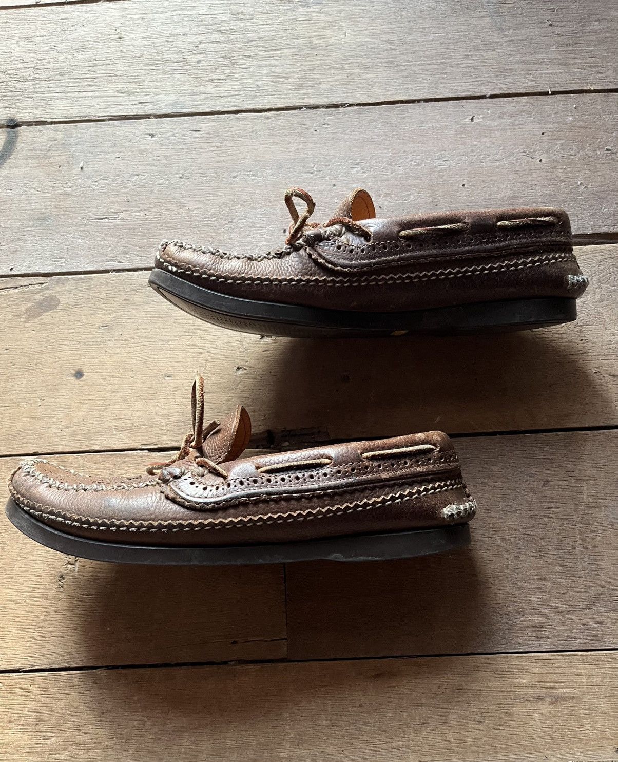 Yuketen Yuketen Mocassin Loafers Full Leather Artisanal Size US 7 / EU 40 - 2 Thumbnail