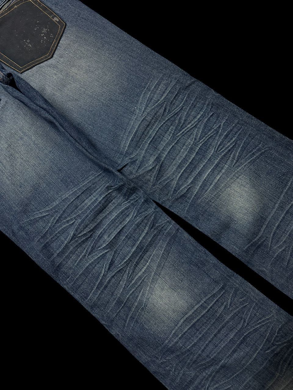 Vintage BAGGY FLARE 90s Style Japanese Ware Rusty Mudwash Clawmark Size US 30 / EU 46 - 15 Thumbnail