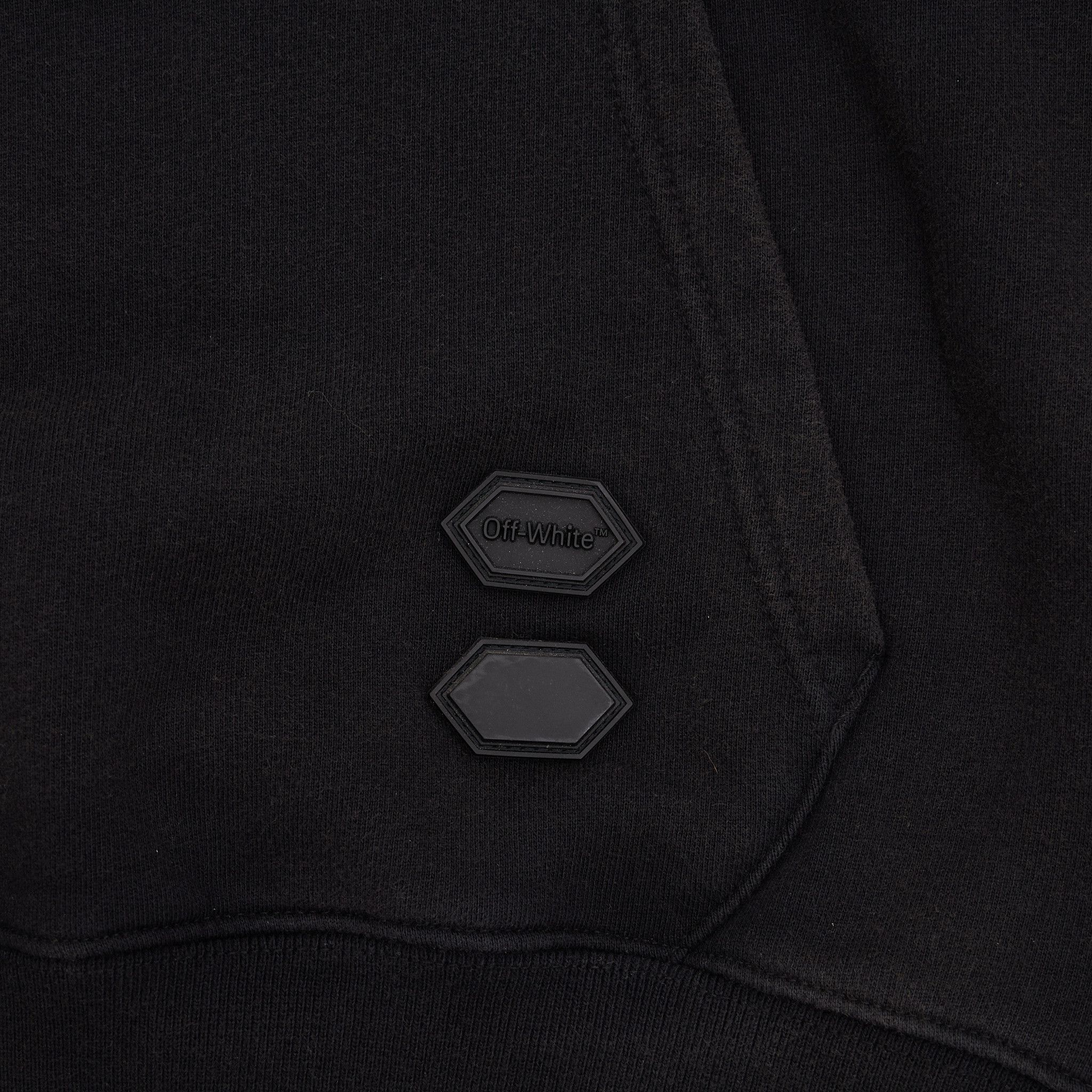 Off-White OFF WHITE Diag Waterfall Hoodie BLACK Size US XS / EU 42 / 0 - 4 Thumbnail