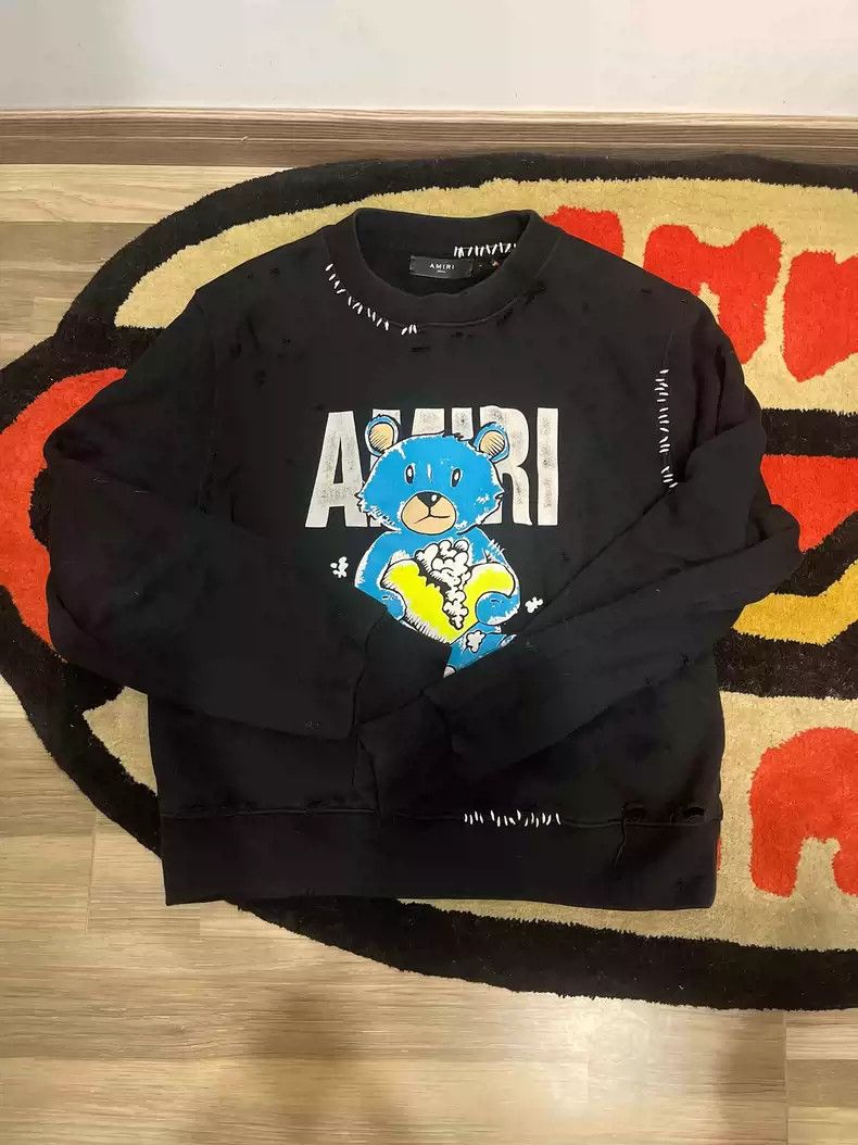 Amiri Amiri Bear destroys hoodie Grailed