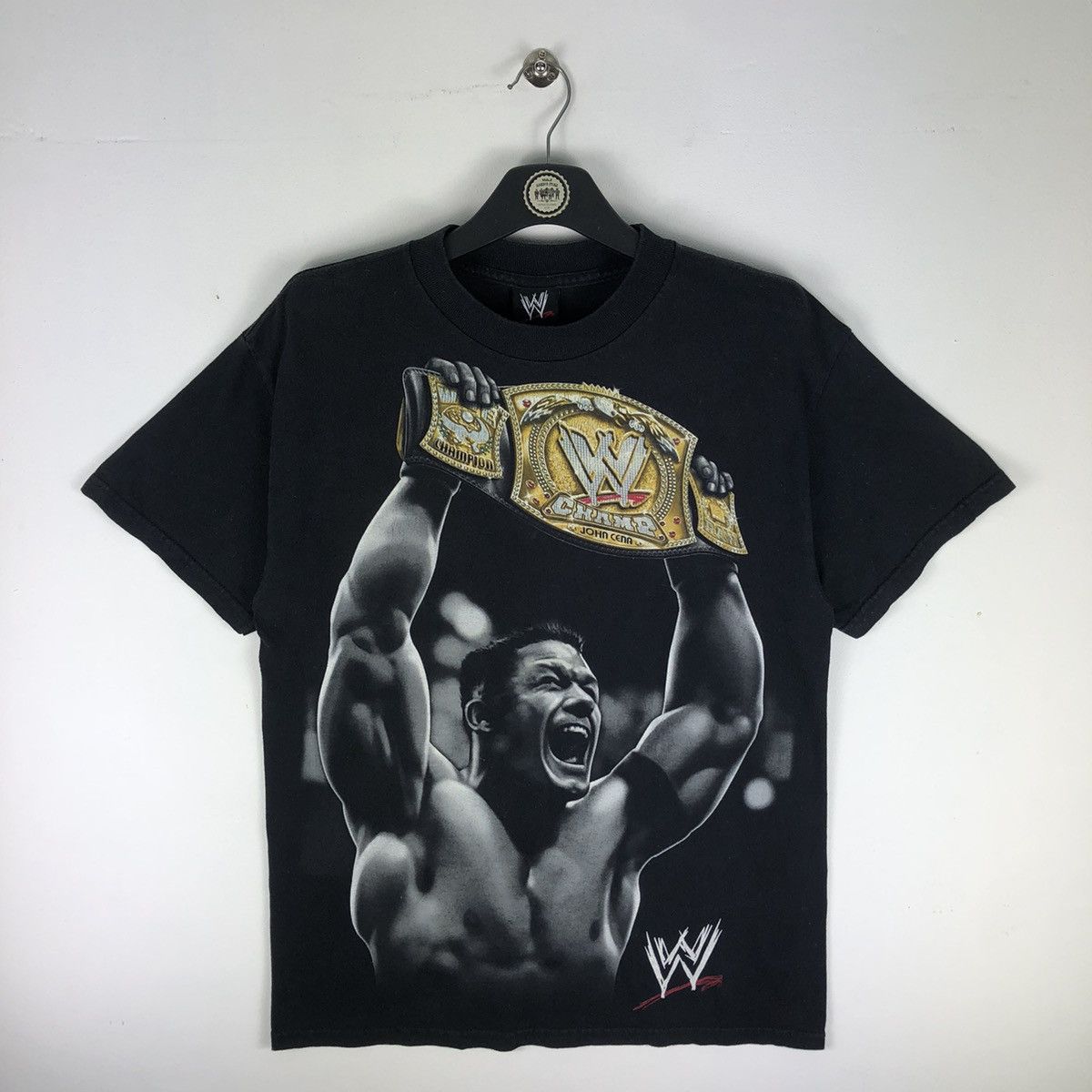 WWE Vintage Y2K Tshirt 2007 WWE John Cena Champion Tee Size US M / EU 48-50 / 2 - 1 Thumbnail