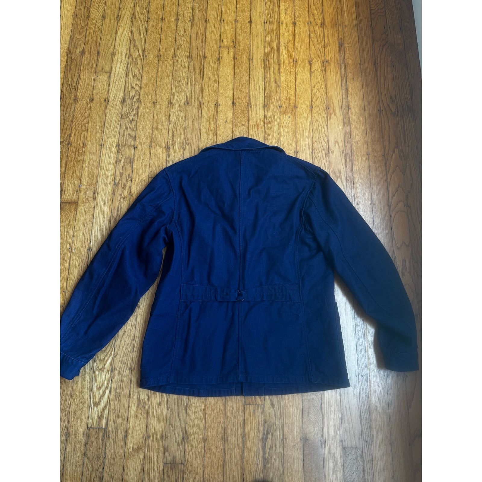Mister Freedom NWT Mister Freedom Veste Ouvrier Indigo Metisse See Desc Size US M / EU 48-50 / 2 - 3 Thumbnail