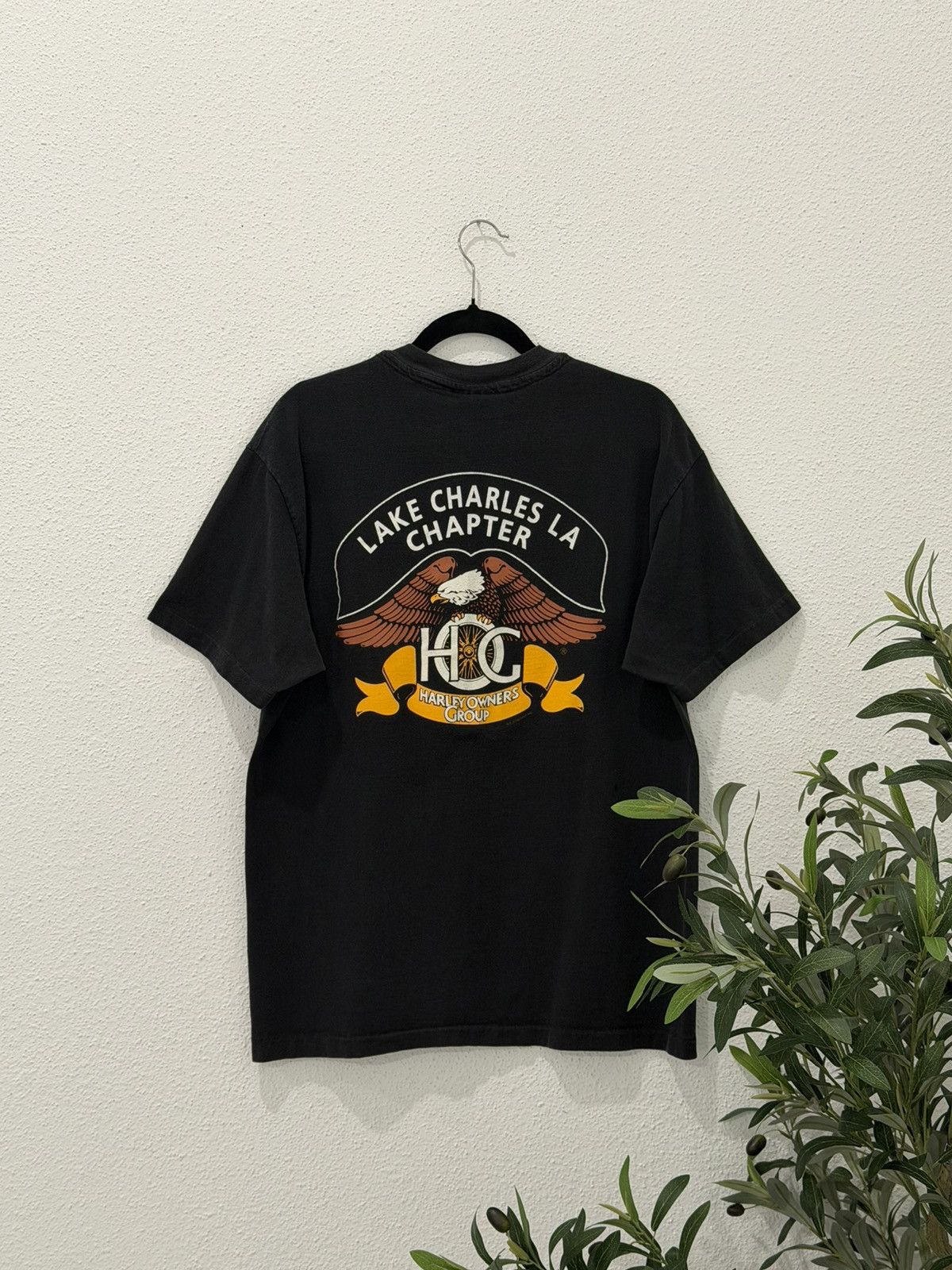 Harley Davidson Vtg 90s Harley Davidson HOG Harley Owners Group LA Chapter L Size US L / EU 52-54 / 3 - 1 Thumbnail