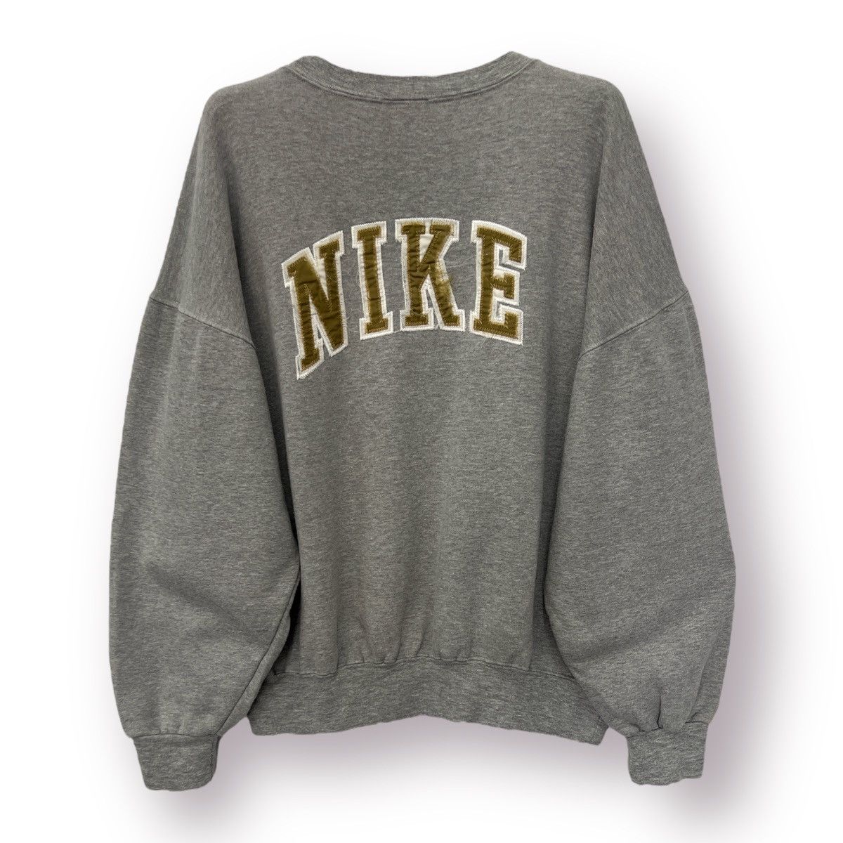 Nike 🔥90's Nike Swoosh & Spell out Big Logo Sweatshirt Size US M / EU 48-50 / 2 - 2 Thumbnail