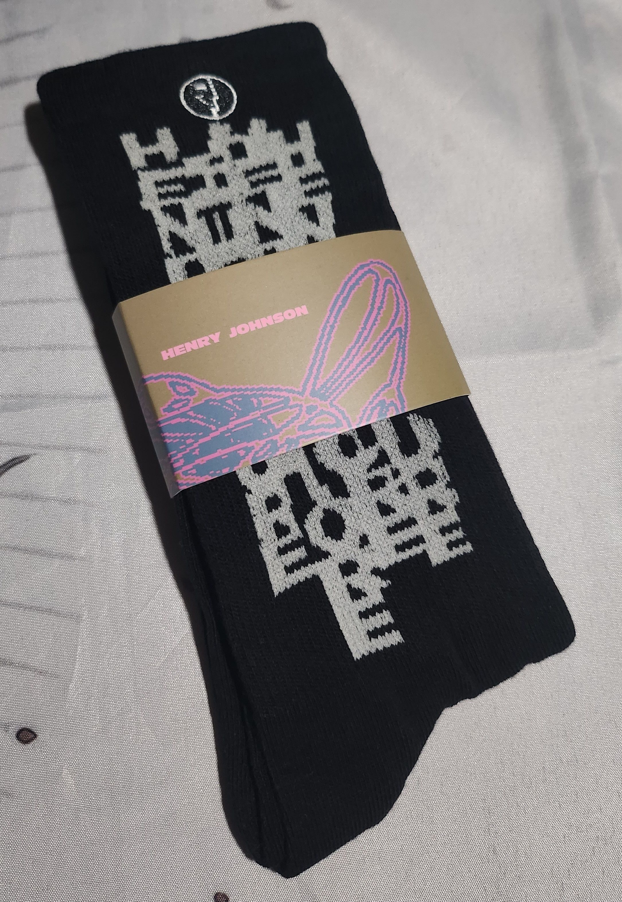 Henry Johnson HENRYSTORE Logo Socks Size ONE SIZE - 1 Thumbnail