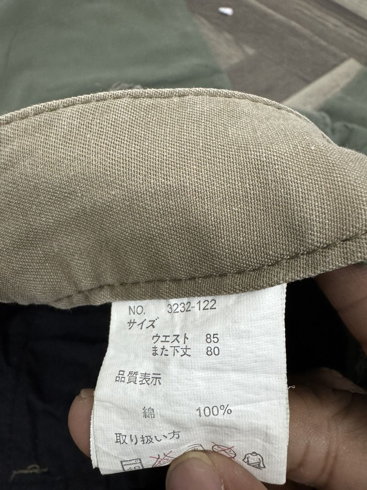 Japanese Brand × Vintage Vintage Japanese Brand Double Waist Pants 1990s Size US 34 / EU 50 - 7 Thumbnail