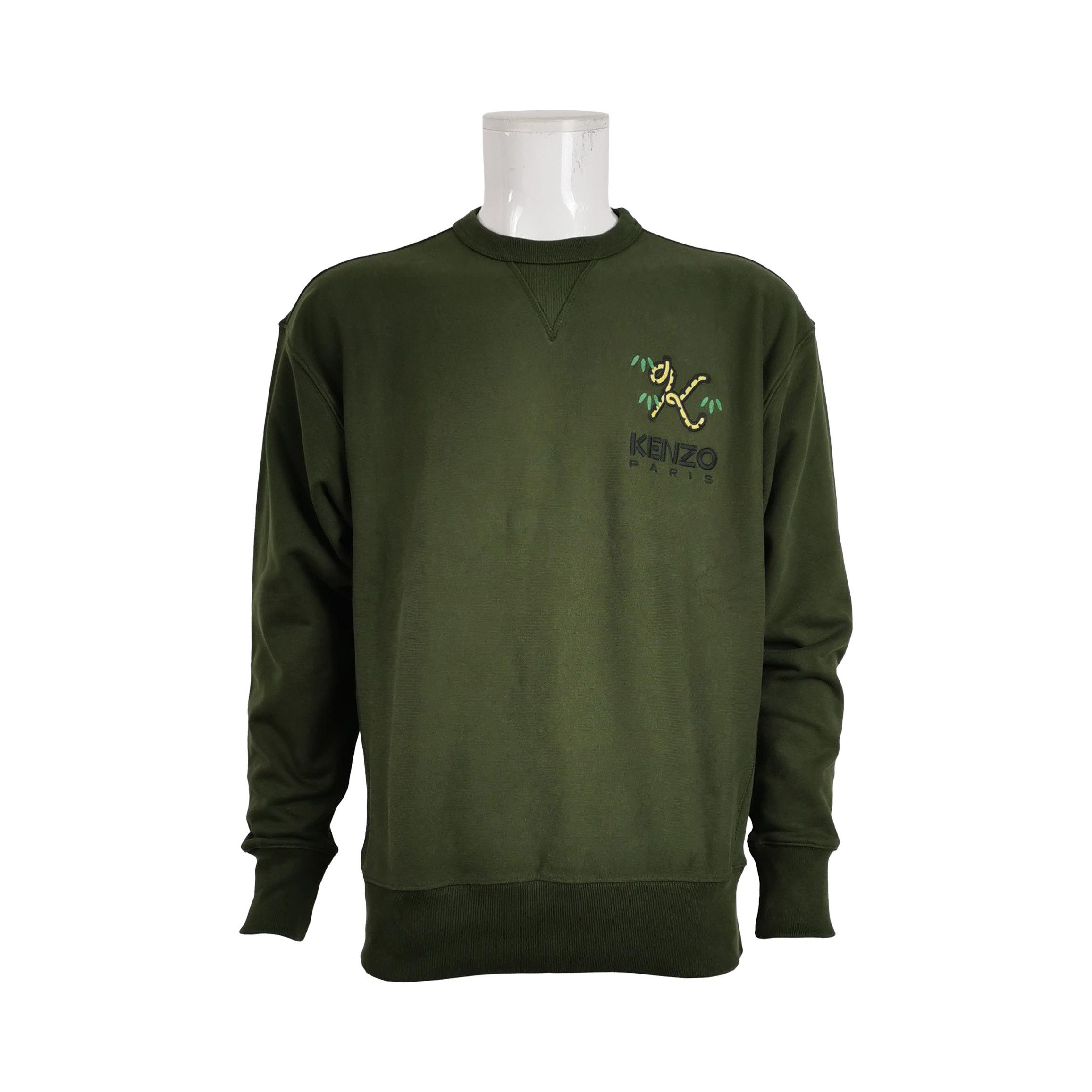 Kenzo Kenzo Cotton Logo Crewneck Sweatshirt XS Size US XS / EU 42 / 0 - 1 Thumbnail