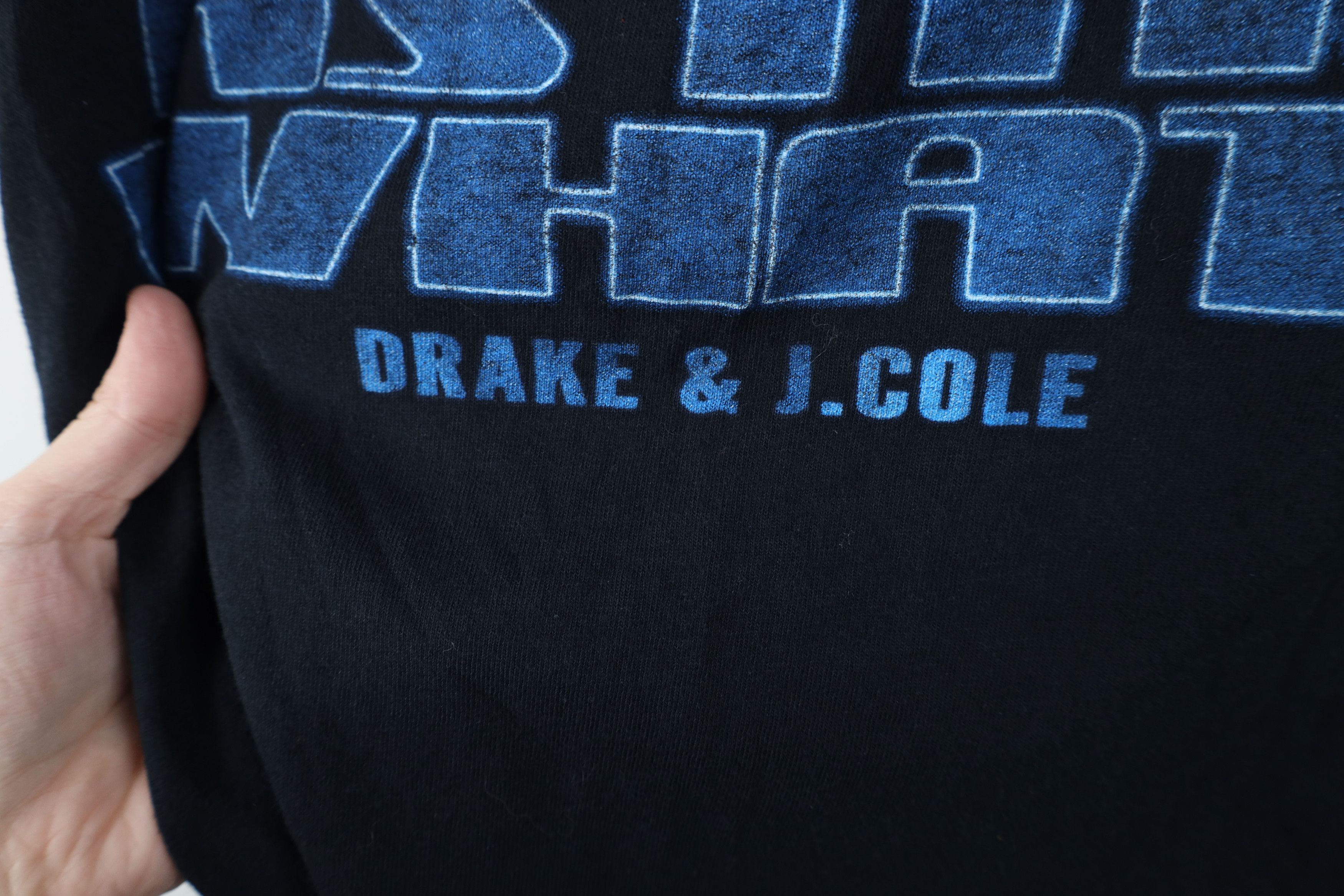 Vintage Streetwear It's All A Blur Tour Drake J Cole Rap Tee T-Shirt Size US S / EU 44-46 / 1 - 5 Thumbnail