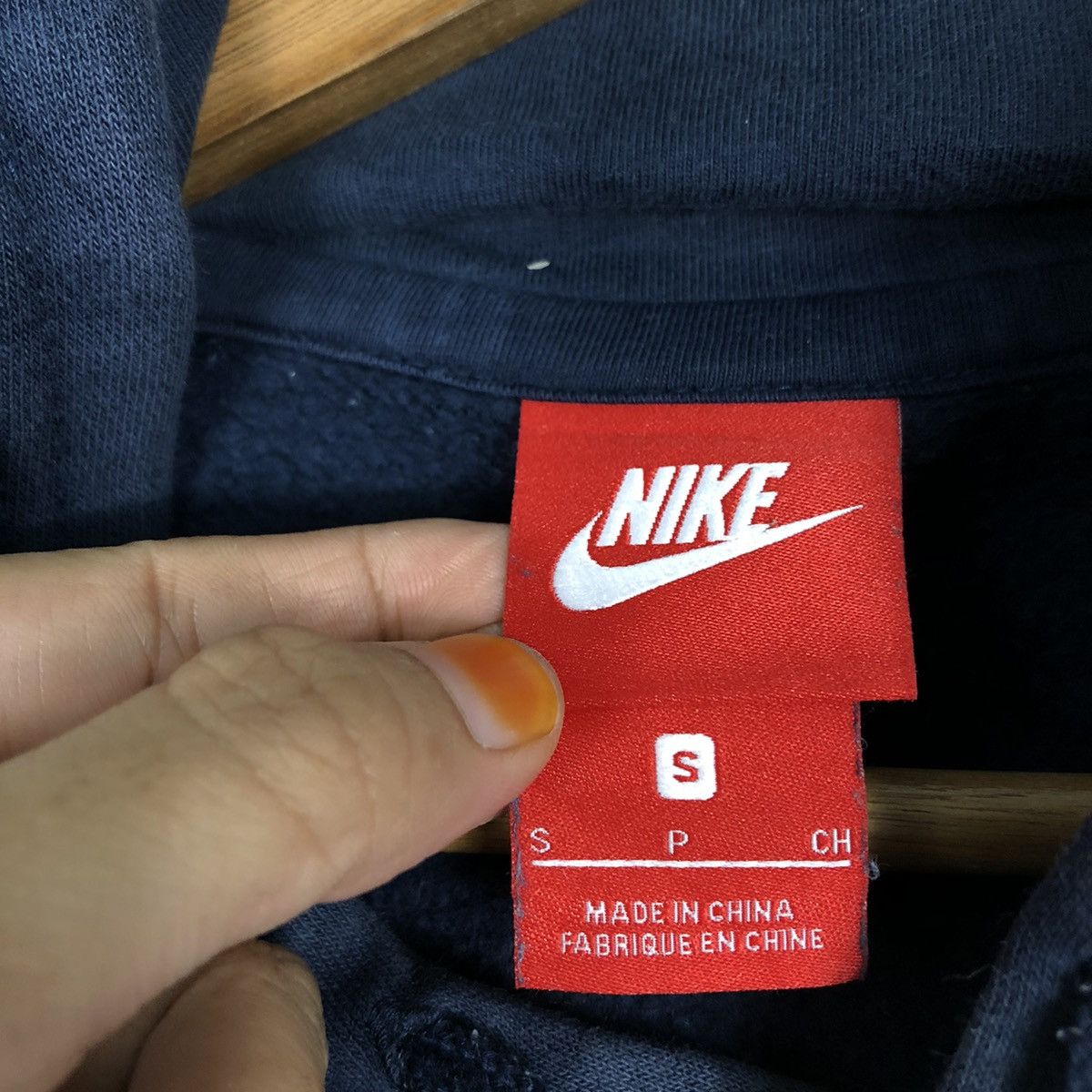 Nike 📌Vintage Hoodie Pull Over Nike Just Do It Big Logo Size US S / EU 44-46 / 1 - 17 Thumbnail