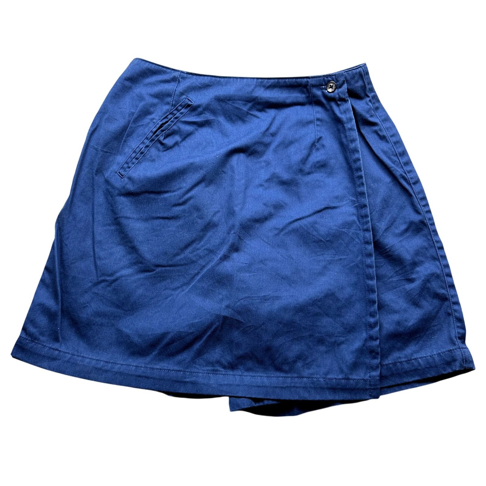 Nike Vintage 90s Nike Golf Blue Skort Shorts Womens M 10 27x6.5 Size 32" / US 10 / IT 46 - 1 Thumbnail