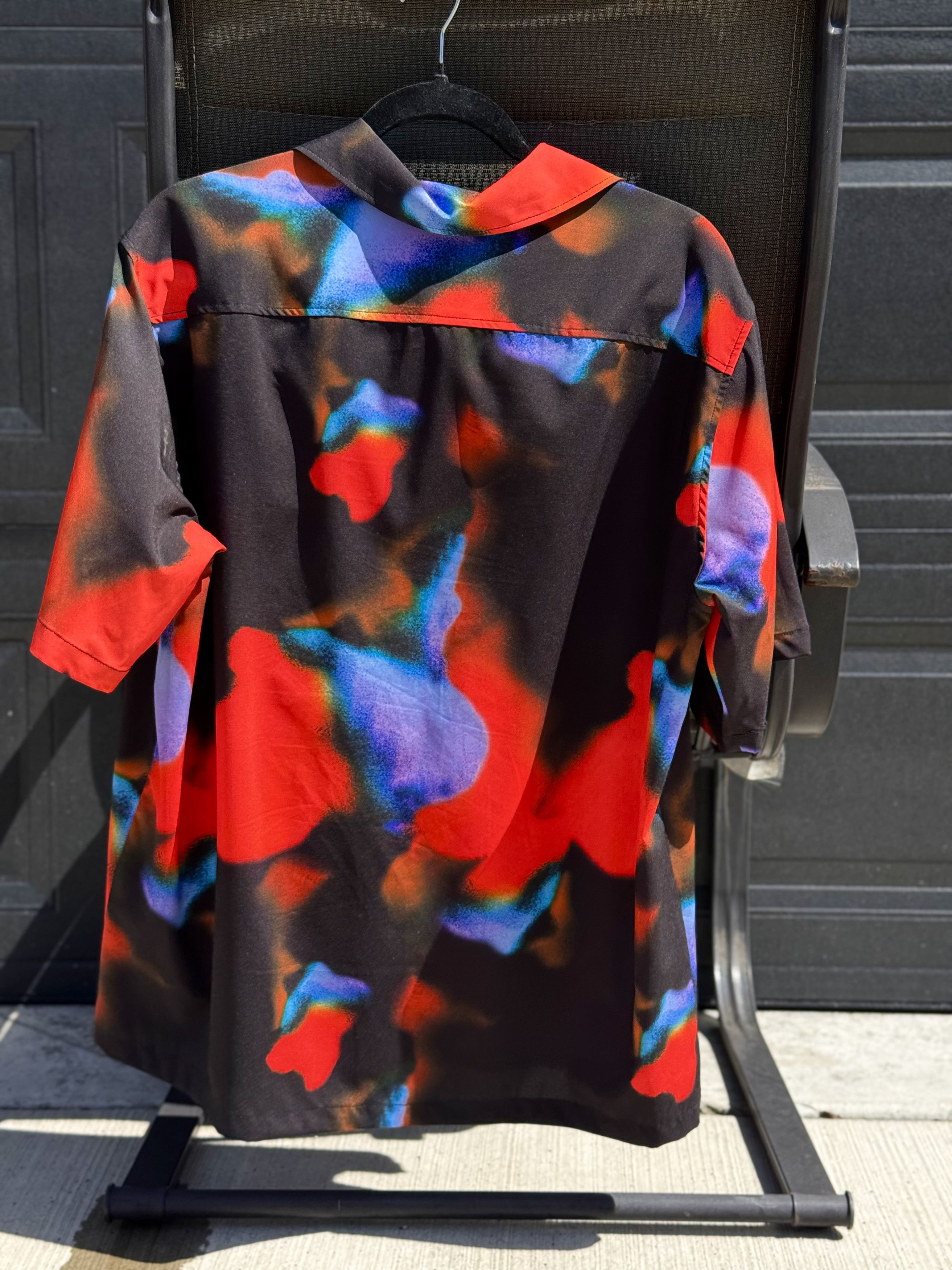 Rhude × Zara RHU - PRINTED BUTTON SHIRT Size US M / EU 48-50 / 2 - 2 Thumbnail