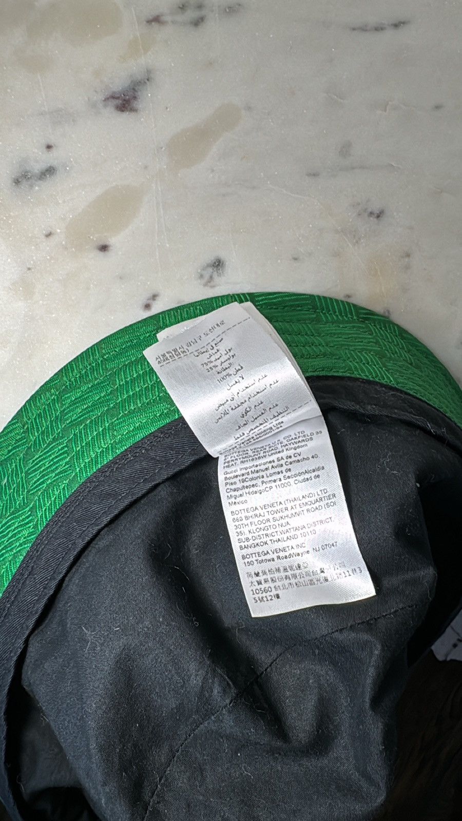 Bottega Veneta Bottega Veneta Jacquard Intreccio Bucket Hat Size 30 - 6 Thumbnail
