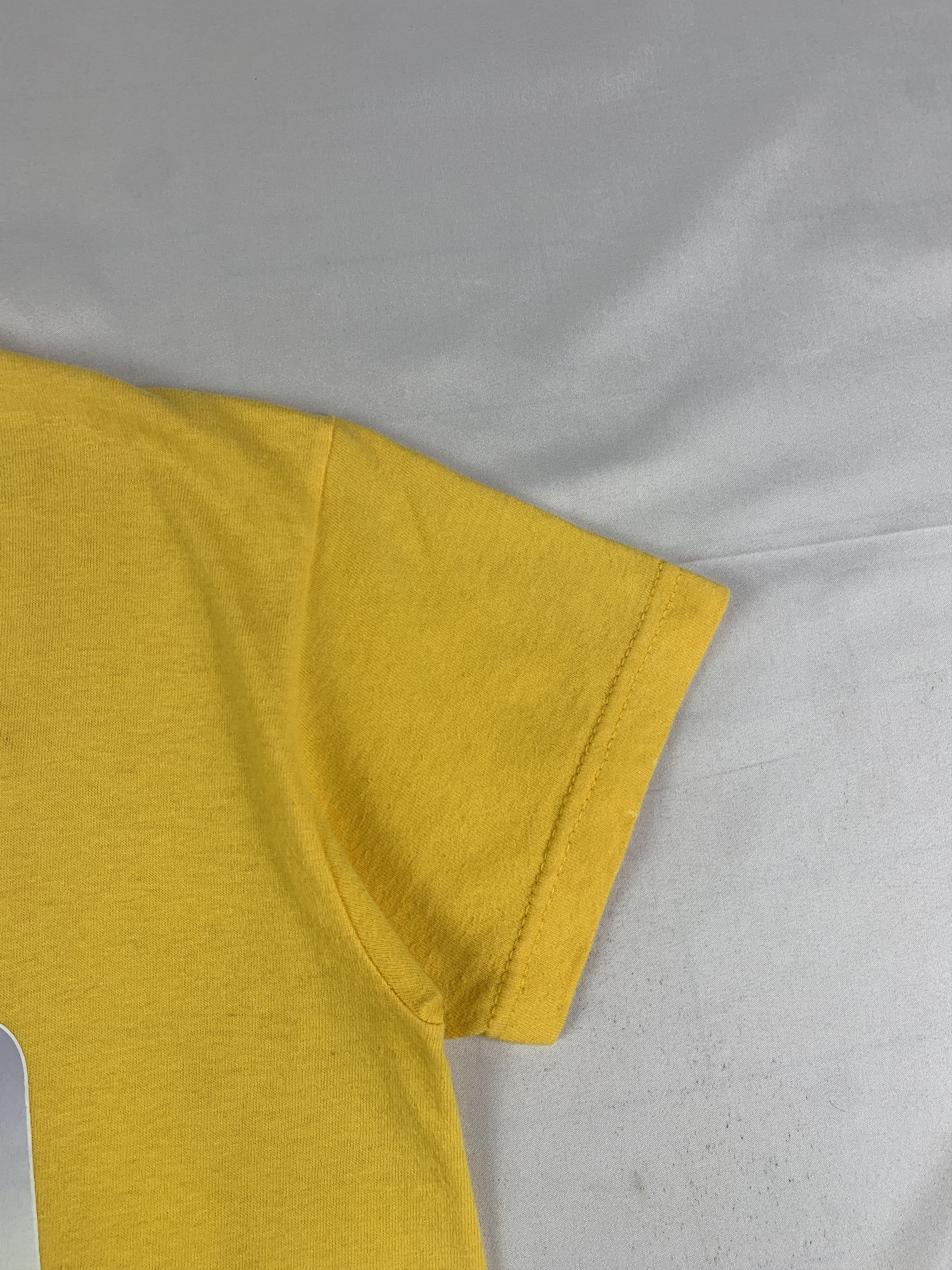 Cartoon Network 2000s Teletubies Yellow Full Squad Baby Tee (S) Size S / US 4 / IT 40 - 5 Thumbnail