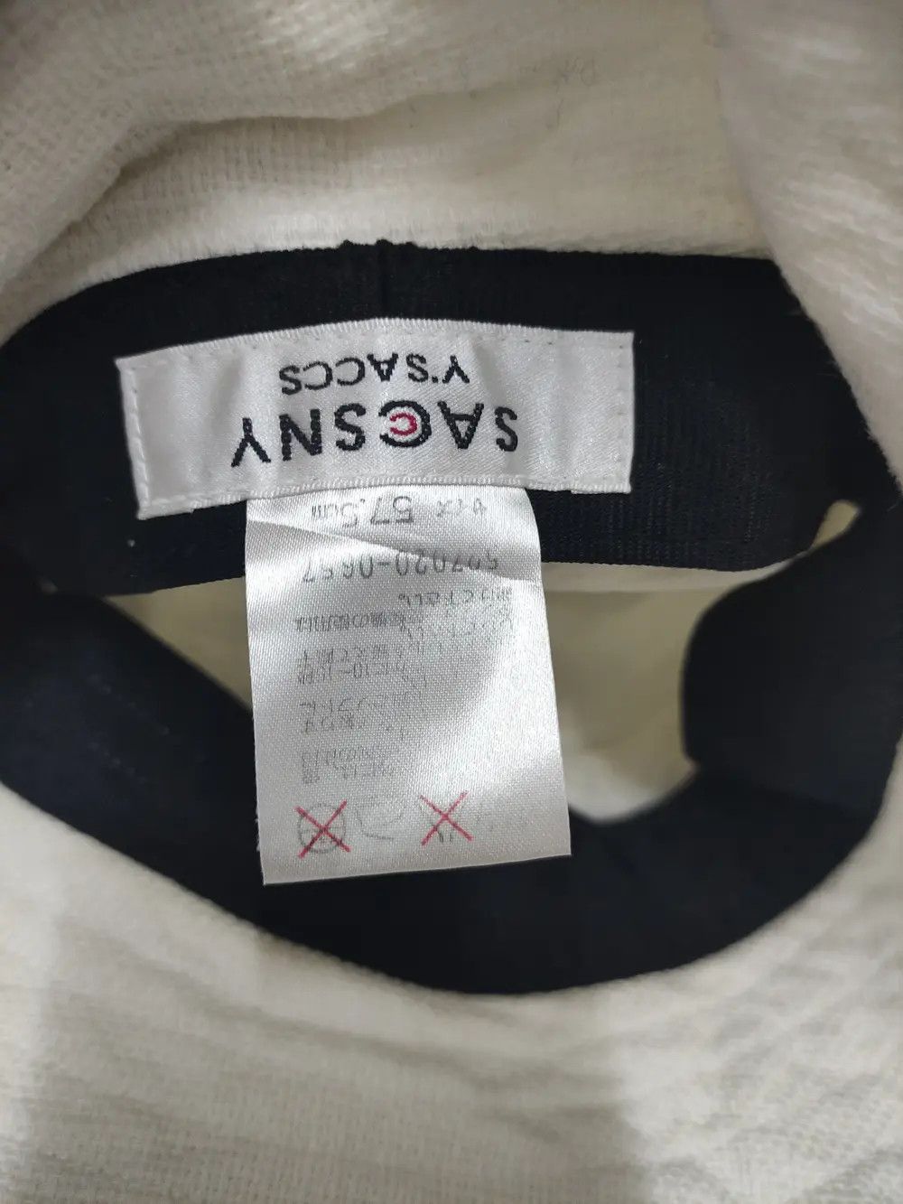 Yohji Yamamoto VERY RARE💥SACSNY Y'SACCS BY YOHJI YAMAMOTO BUCKET HAT Size ONE SIZE - 8 Thumbnail