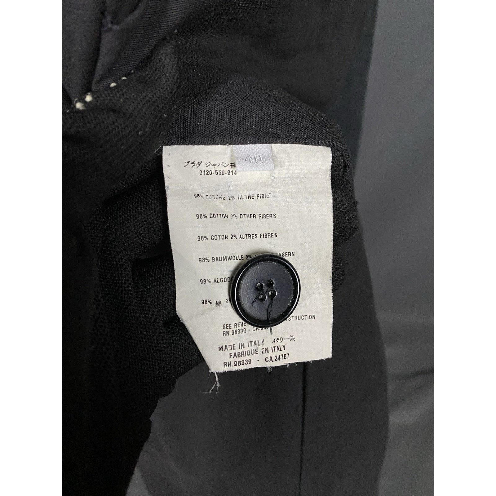 Prada Prada Milano Women's Gray Long Trench Over Coat Size 40 Size S / US 4 / IT 40 - 12 Thumbnail