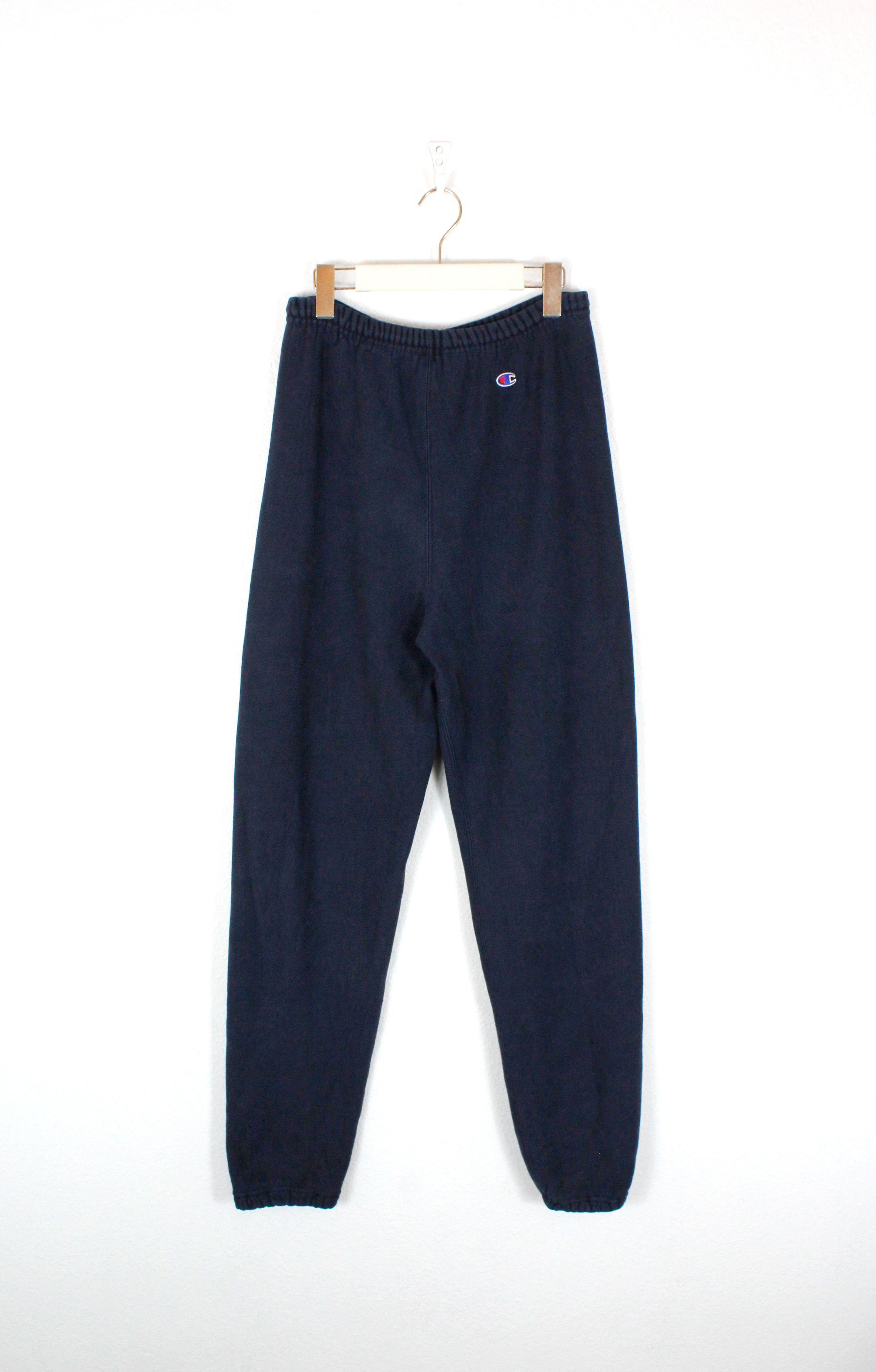 Champion Champion Logo Sport Sweatpants 90s Made in USA Size US 31 - 1 Thumbnail
