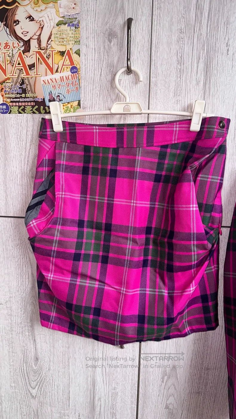 Vivienne Westwood Vivienne Westwood Pink Nipped Waist Enamel扣 Suite Wool Ver Size XS / US 0-2 / IT 36-38 - 7 Thumbnail