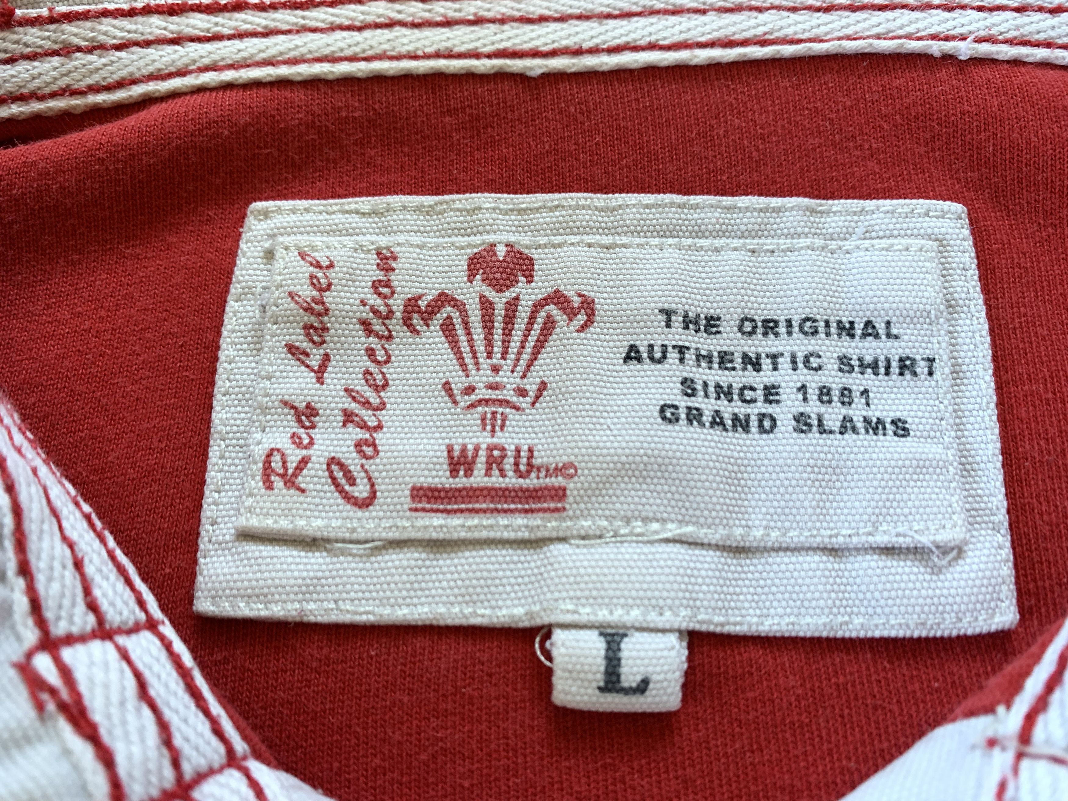 Other WRU Wales Rugby Union Cotton Short Sleeve Polo Size US L / EU 52-54 / 3 - 9 Thumbnail