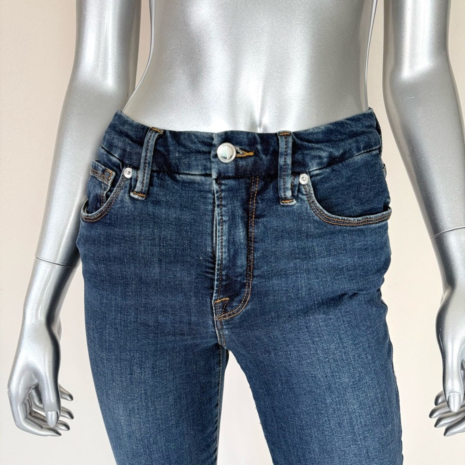 Good American NEW!!! Good American women skinny jeans size 4 US or 27 Size 27" / US 4 / IT 40 - 2 Thumbnail
