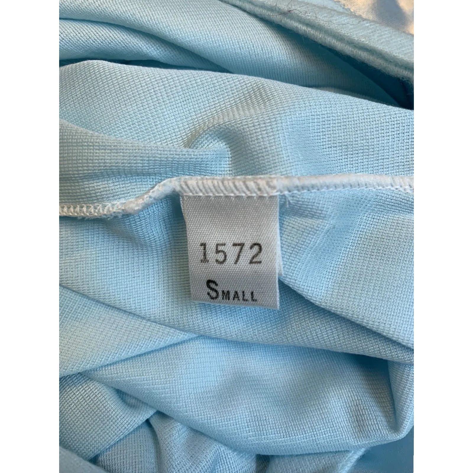 Vintage VINTAGE Character Nightgown Long Nylon Satin Embroidered Brushed Retro S USA NOS Blue S Womens Size ONE SIZE - 7 Thumbnail