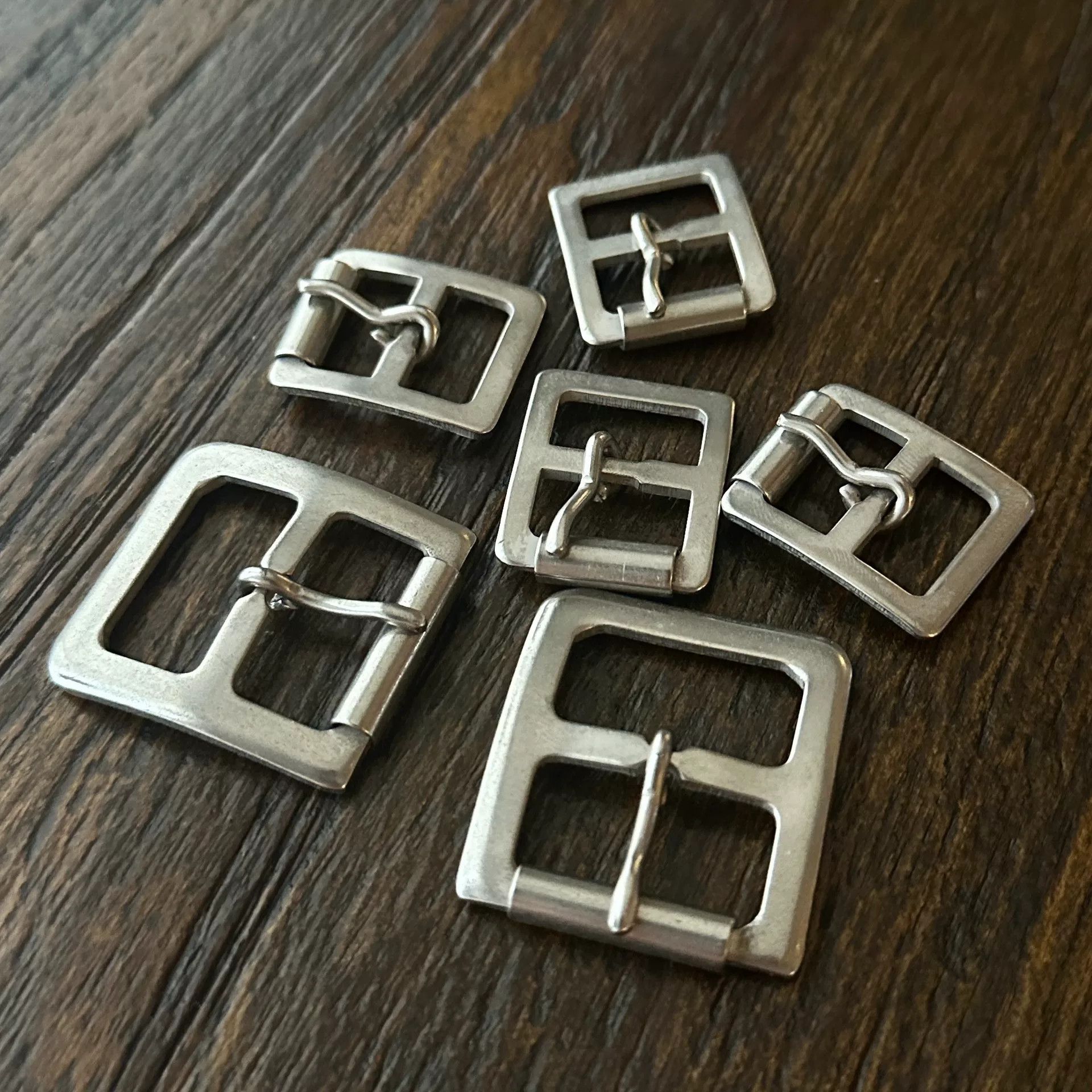 WESCO Wesco Boss Silver Double Belt Buckles Size ONE SIZE - 1 Thumbnail