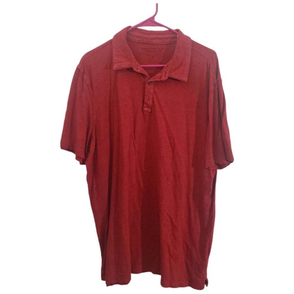 Banana Republic CT1876 Banana Republic Vintage Red Tee XL Size US XL / EU 56 / 4 - 1 Thumbnail