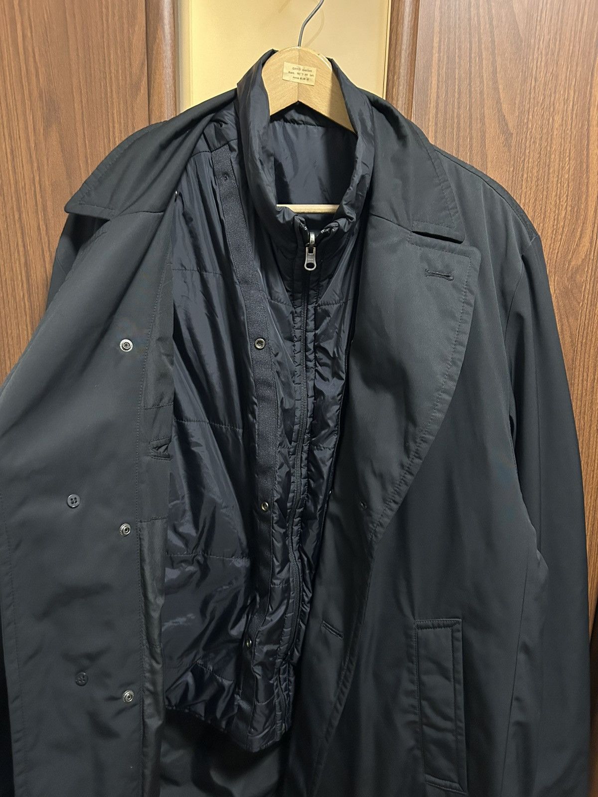 Hugo Boss Vintage Hugo Boss Tango-N2 Trench Coat Jacket w/ lining y2k Size US XL / EU 56 / 4 - 4 Thumbnail