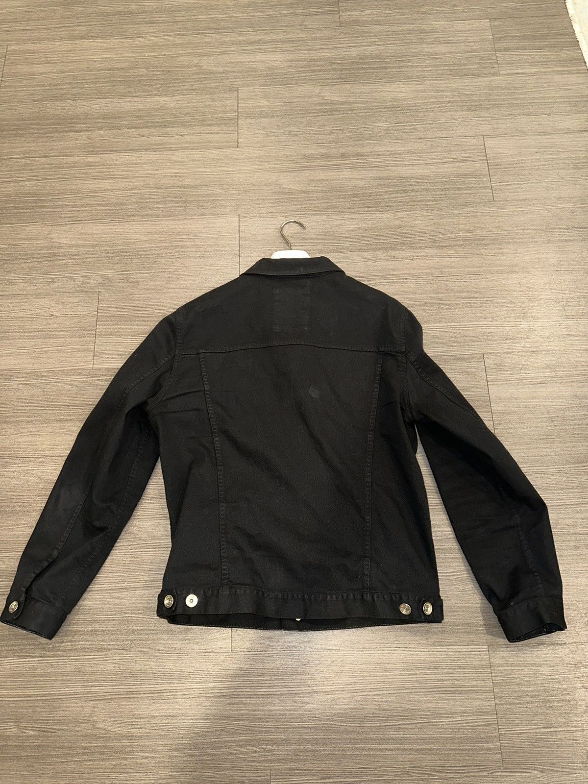 Brunello Cucinelli Black brunello denim jacket Size US L / EU 52-54 / 3 - 2 Thumbnail