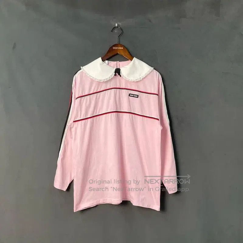 Miu Miu Miu Miu Pink Cotton Women's Dress . Size XS / US 0-2 / IT 36-38 - 1 Thumbnail