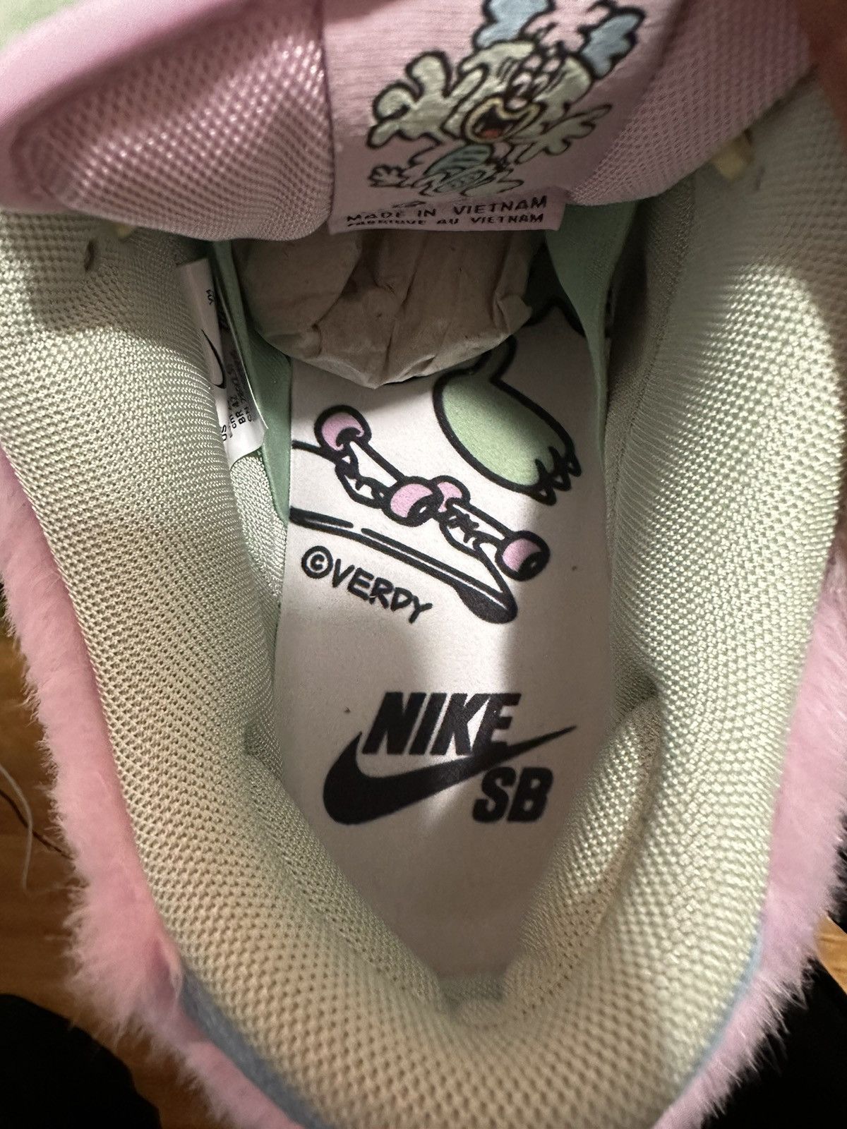 Nike Nike Dunk Low Verdy Visty Size US 10 / EU 43 - 4 Thumbnail