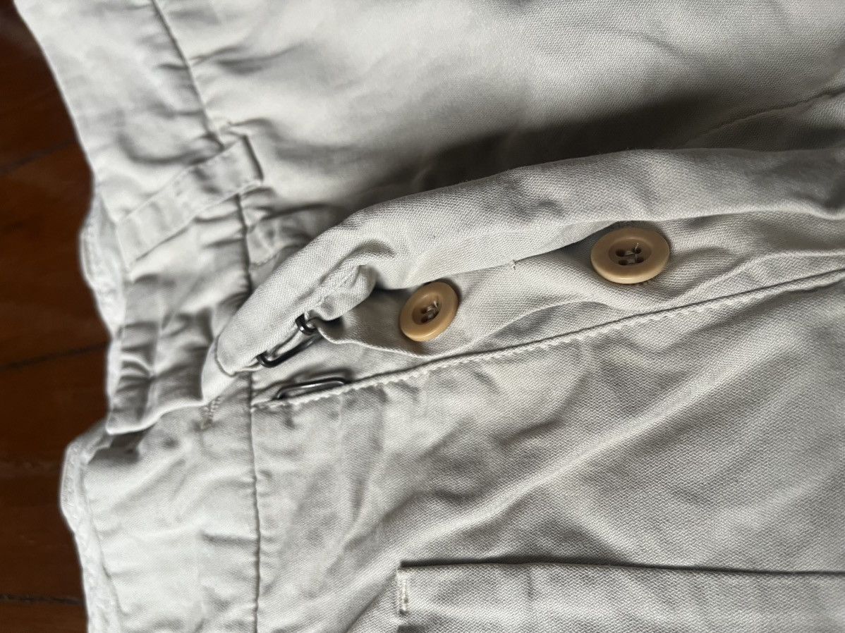 Maison Margiela 2004 Maison Margiela Khaki Wide Leg Pants Size US 30 / EU 46 - 4 Thumbnail
