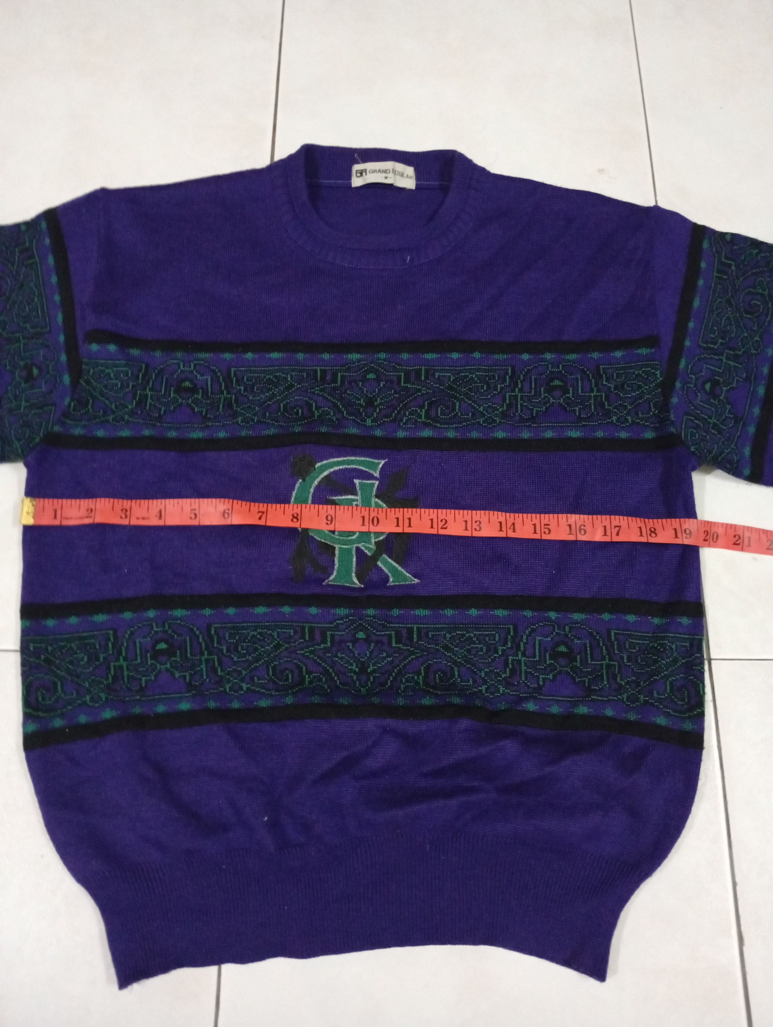 Japanese Brand VINTAGE GRAND RISKA X KNITWEAR Size US S / EU 44-46 / 1 - 2 Thumbnail