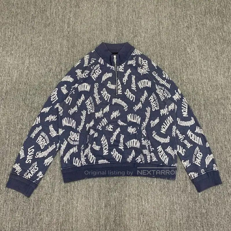 Louis Vuitton Louis Vuitton Men's Blue Cotton Jacket . Size US XXL / EU 58 / 5 - 1 Thumbnail