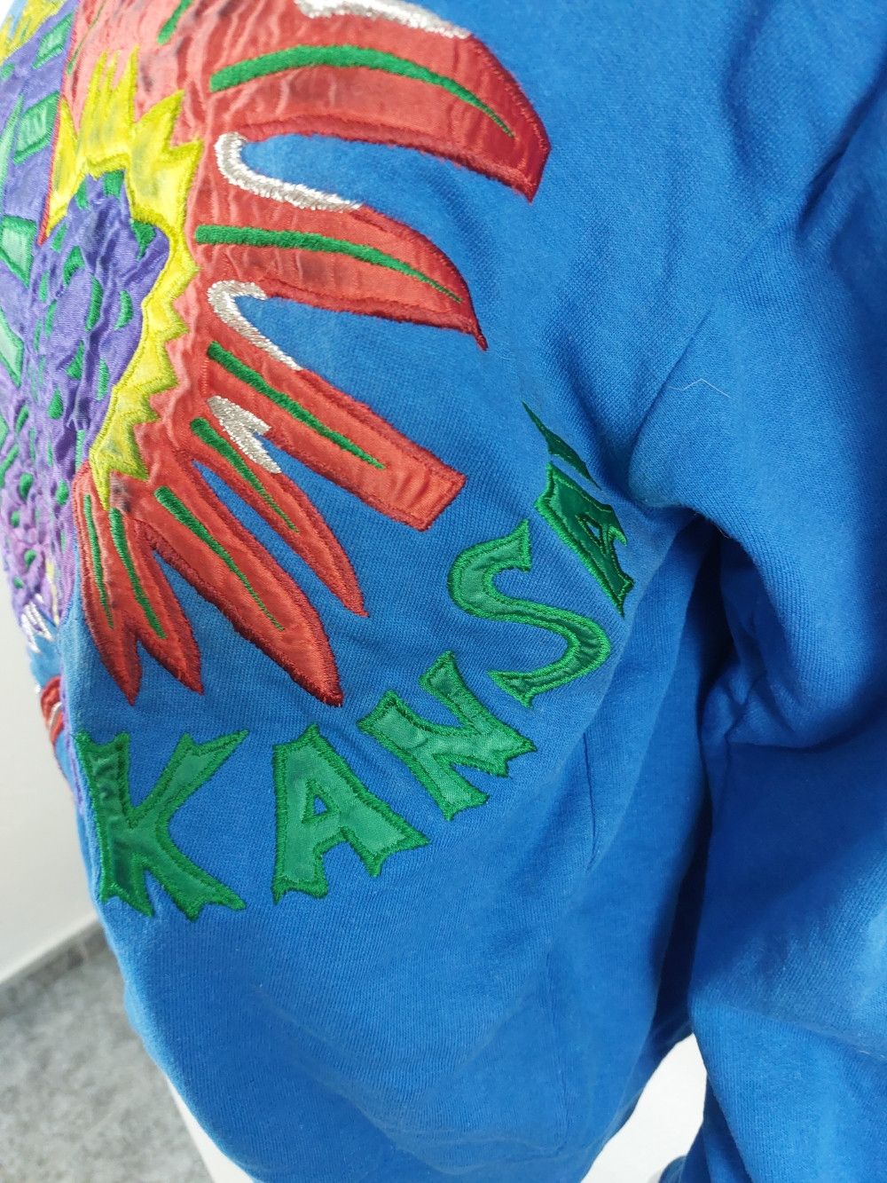 Kansai Yamamoto Kansai Yamamoto Japan Applique Dragon Sweater Pullover Size US M / EU 48-50 / 2 - 4 Thumbnail