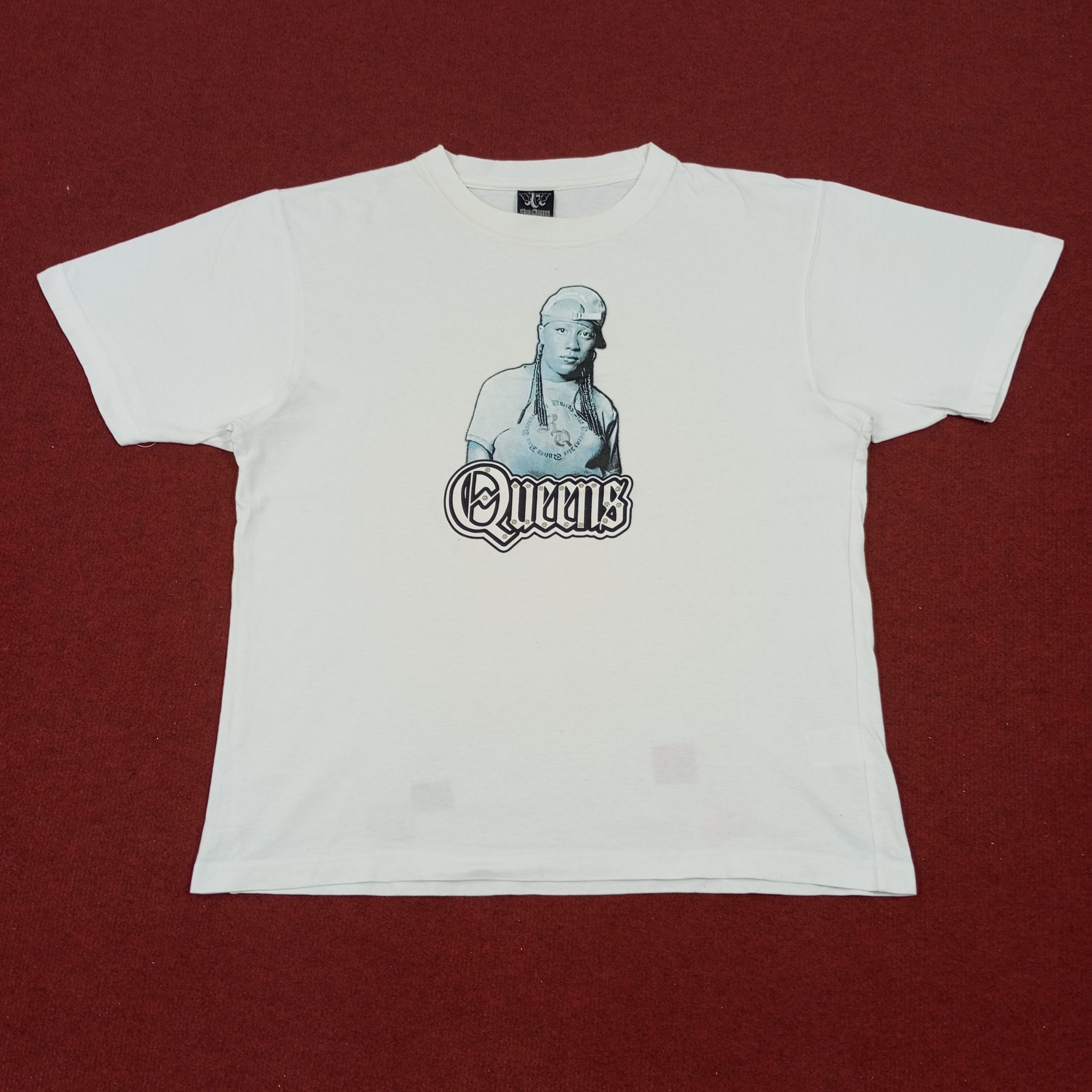 Band Tees × Vintage Queens Hip Hop Singer Music Style Tshirt Size US L / EU 52-54 / 3 - 1 Thumbnail