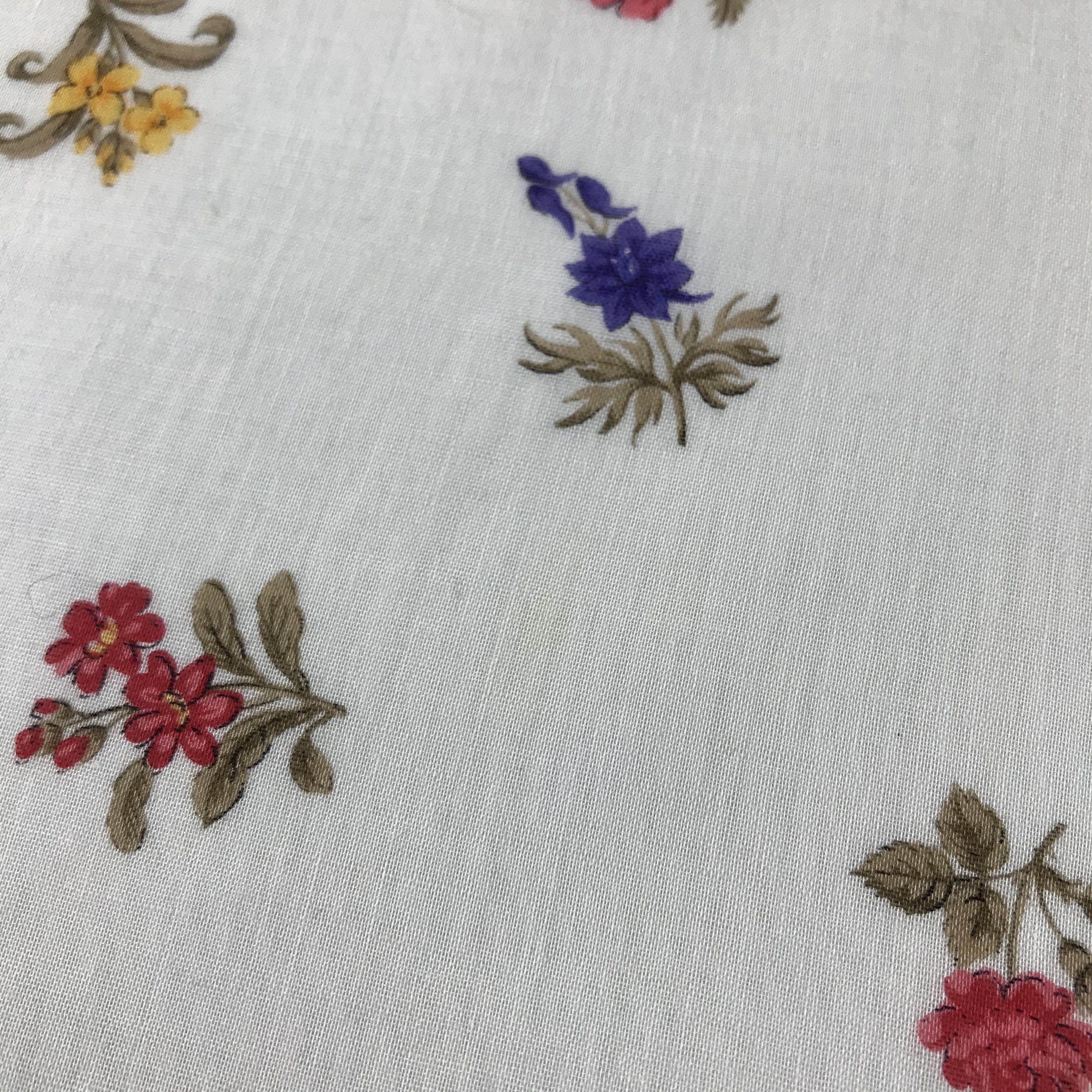 Lanvin Lanvin Floral Handkerchief Neckerchief Bandana H45 Size ONE SIZE - 7 Thumbnail