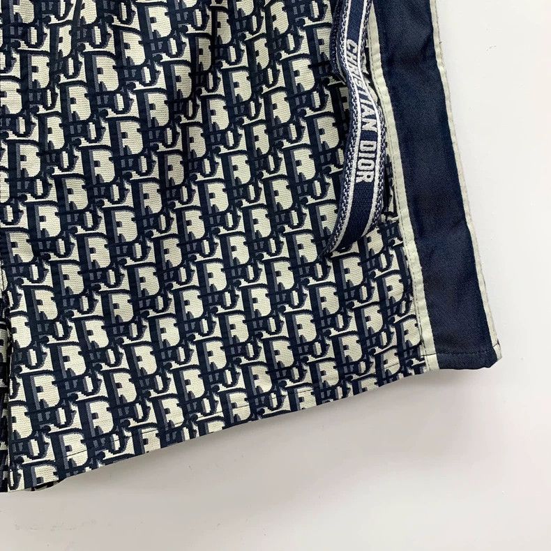 Dior Dior SizeS Color-matched logo jacquad full-print casual sho Size 25" / US 0 / IT 36 - 4 Thumbnail