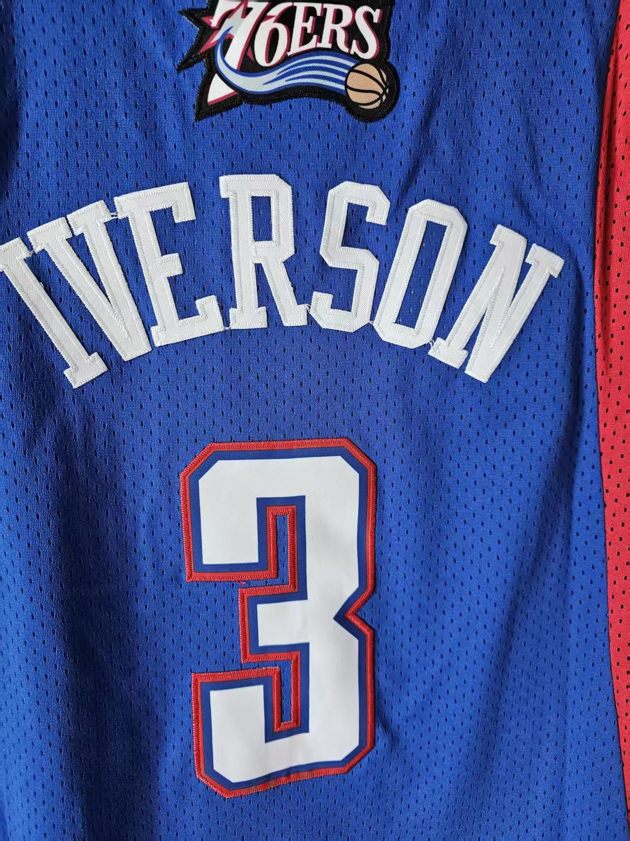 NBA 2003 NBA All Star 3 Allen Iverson Jersey Size US XL / EU 56 / 4 - 5 Thumbnail