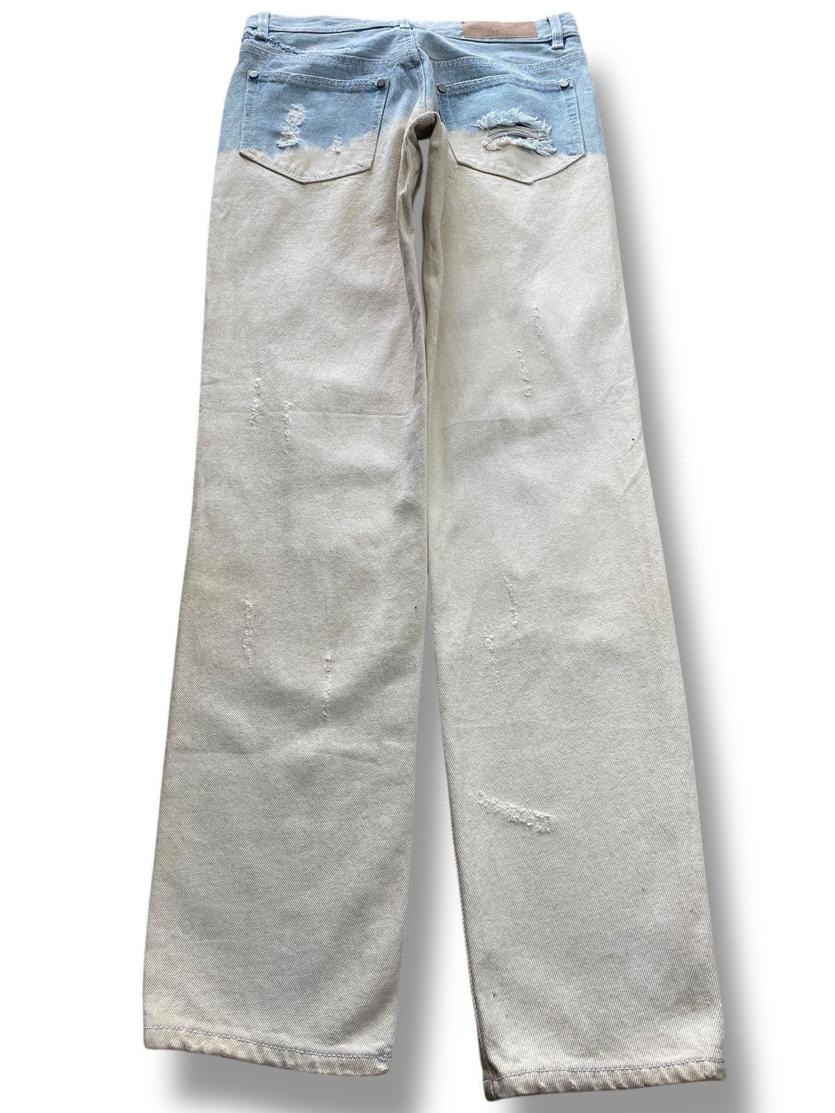 Japanese Brand Japanese Brand Distressed Style Skinny Leg Jean Size 28" / US 6 / IT 42 - 3 Thumbnail