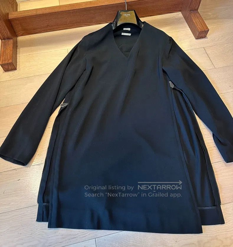 Hermes Hermes V-neck long-sleeve shirt Size S / US 4 / IT 40 - 3 Thumbnail