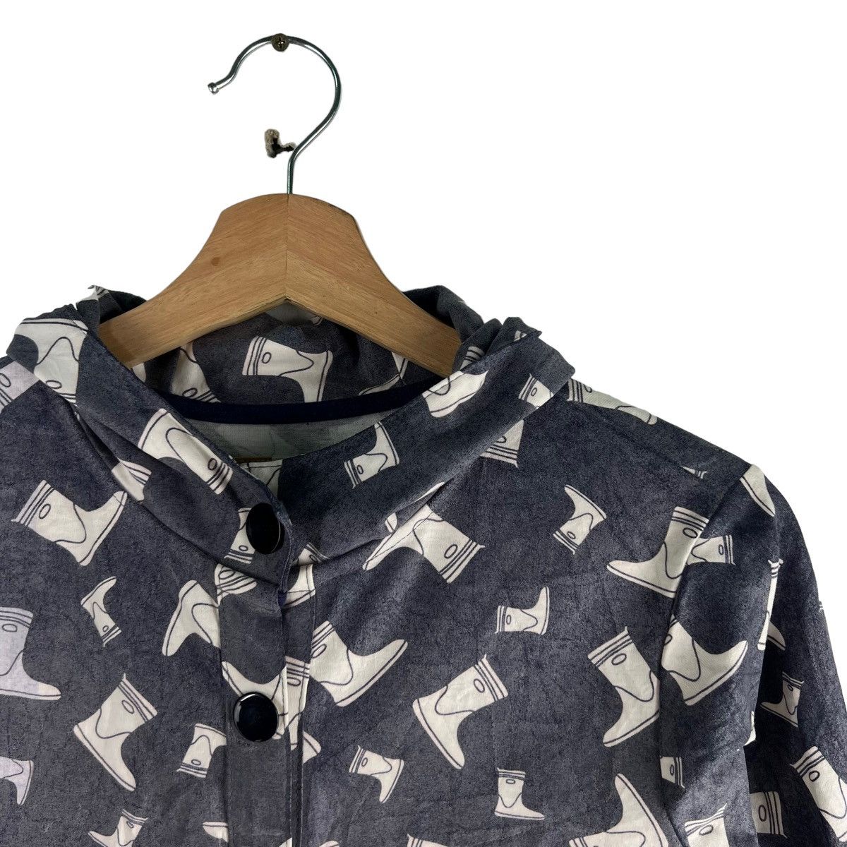 Japanese Brand 🔥Rare Zipper Jacket Over Print Shoes Trafaluc Portugal Size US M / EU 48-50 / 2 - 6 Thumbnail