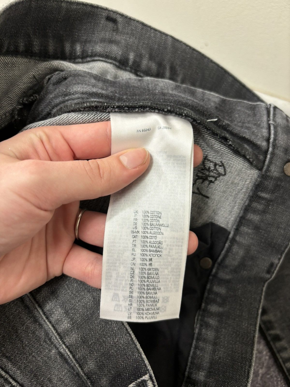 Diesel Diesel Prototype NWT Men’s Gray Skinny Tapered Denim Jeans Size US 32 / EU 48 - 13 Thumbnail