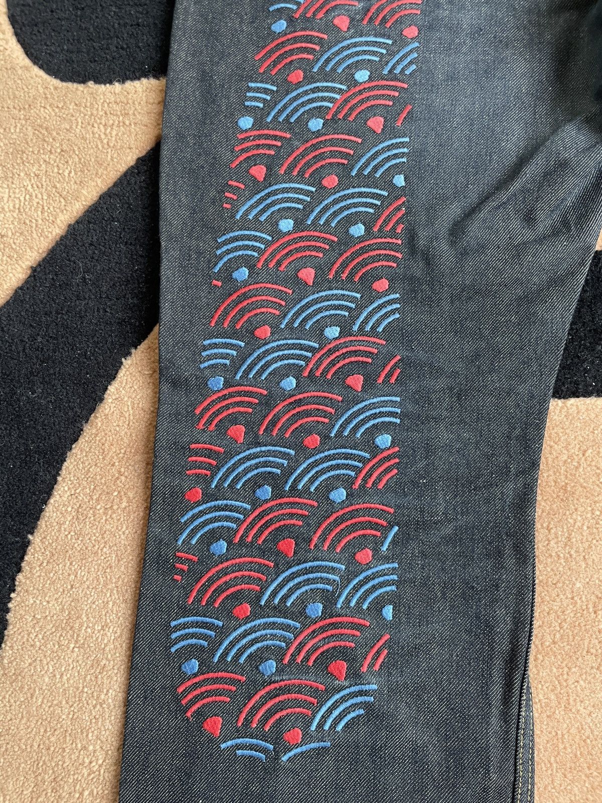 Evisu × Vintage evisu WIFI embroidery daicock style denim jeans size：32x34 Size US 32 / EU 48 - 7 Thumbnail
