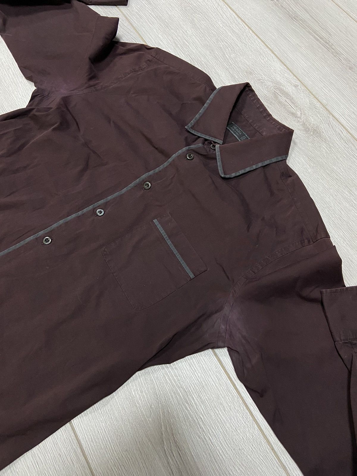 Prada Prada milano vintage shirt buttons Size US L / EU 52-54 / 3 - 8 Thumbnail