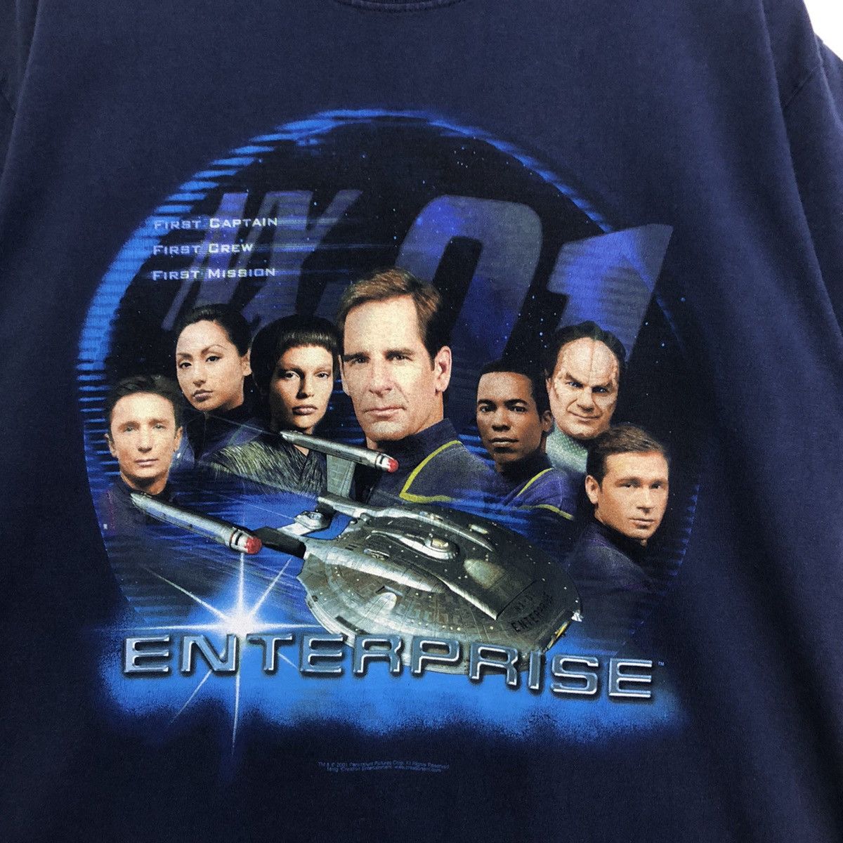 Vintage Vintage star treck Movie grafiti Tshirt Size US L / EU 52-54 / 3 - 3 Thumbnail
