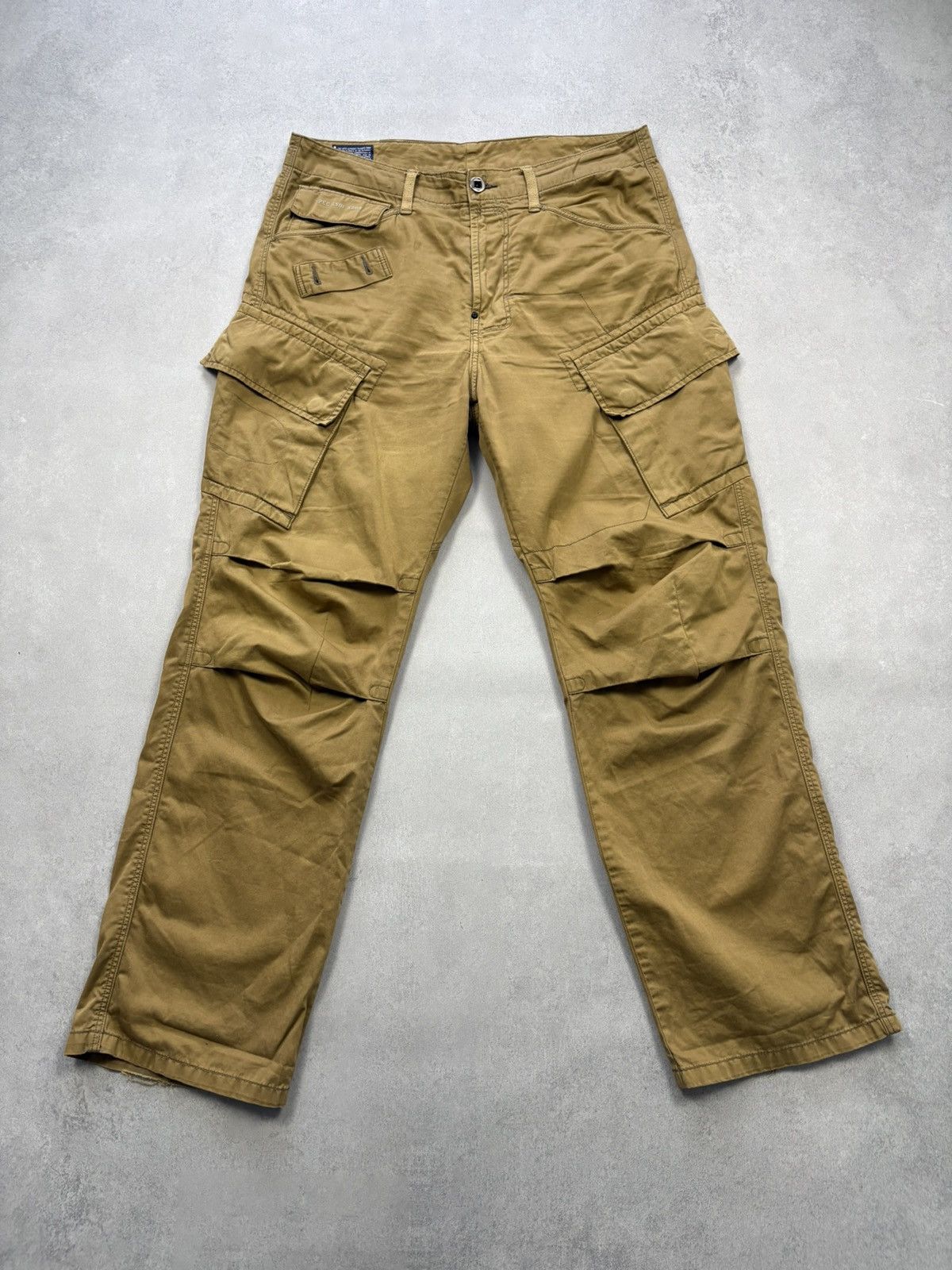 G-Star G-Star RAW Aero Rovic Loose Cargo Pants Brown 32x32 Military Size US 32 / EU 48 - 2 Thumbnail