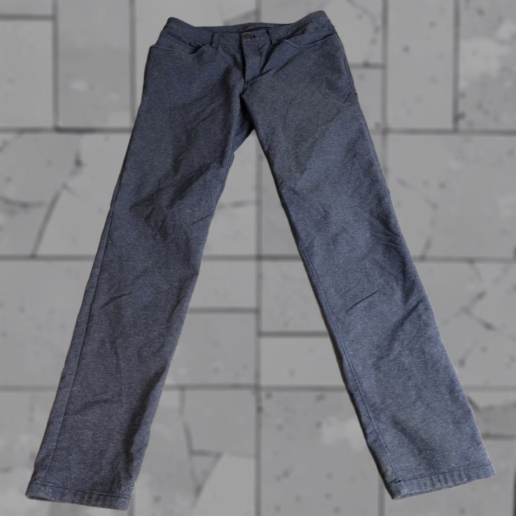 Lululemon Lululemon Mens Pants 32 Blue ABC Skinny Tech Canvas 34 Pant Shoes? Size US 32 / EU 48 - 1 Thumbnail