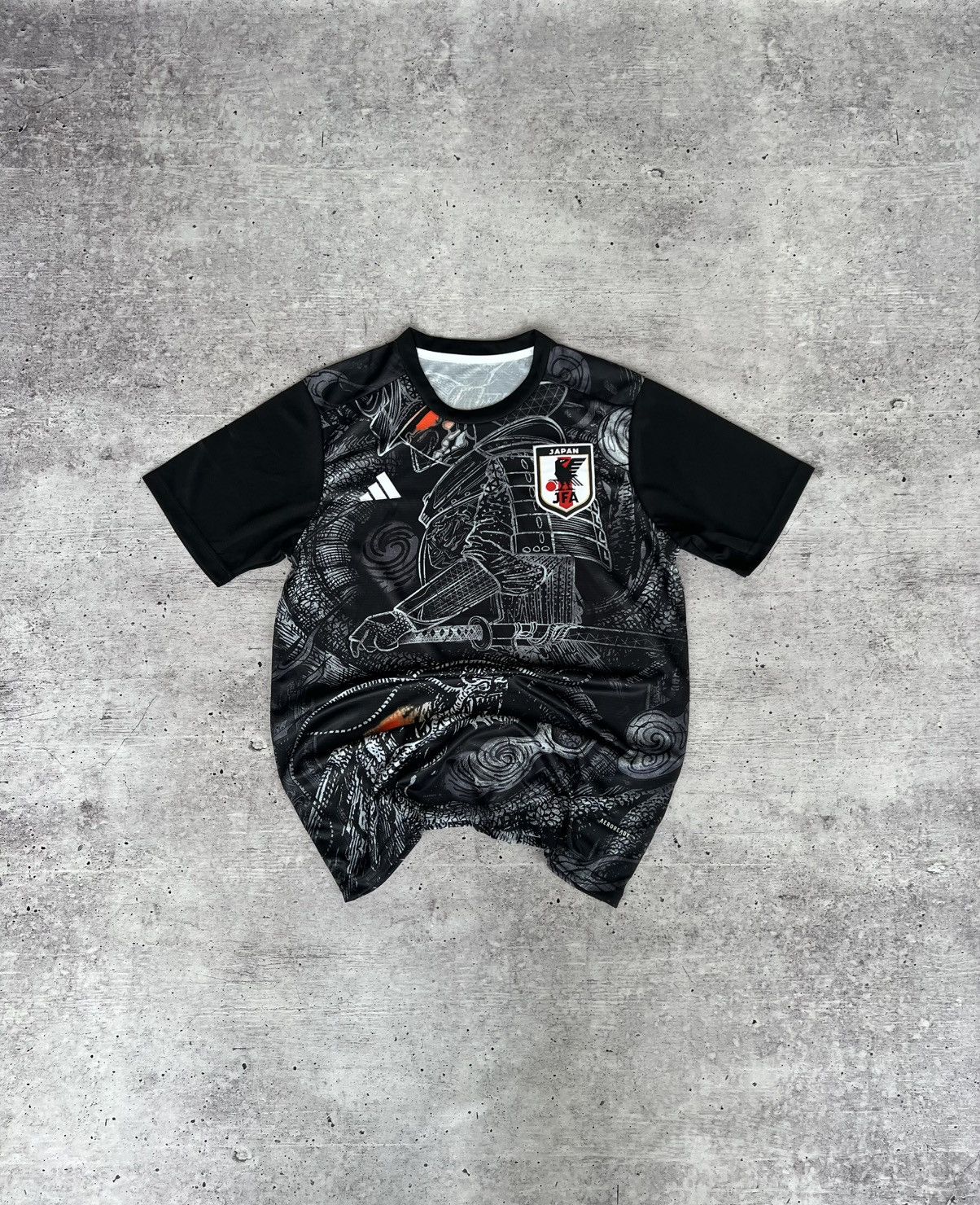 Anime Adidas Japan Black Big Logo Soccer Jersey Size US M / EU 48-50 / 2 - 1 Thumbnail