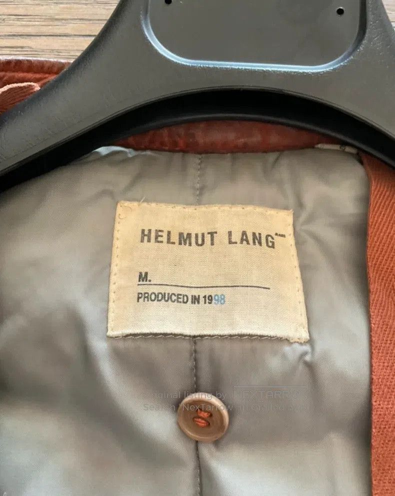 Helmut Lang Helmut Lang Leather Astro Leather Motorcycle Jacket Size US M / EU 48-50 / 2 - 3 Thumbnail