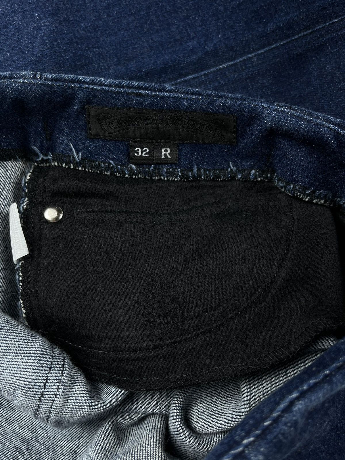 Chrome Hearts Chrome Hearts Cemetery Denim Patch Flared Stretch Jeans Size 32" / US 10 / IT 46 - 17 Thumbnail